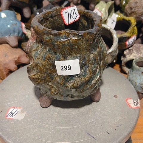 粗陶花盆制作就这样了