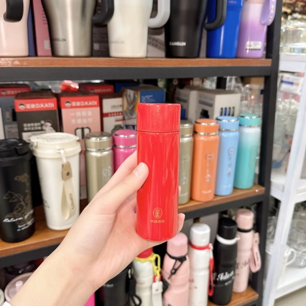 水晶贵族迷你小容量保温杯316L不锈钢随行高颜值精致水杯口袋杯