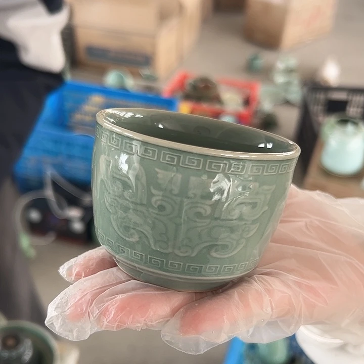 小米茶器龙泉青瓷