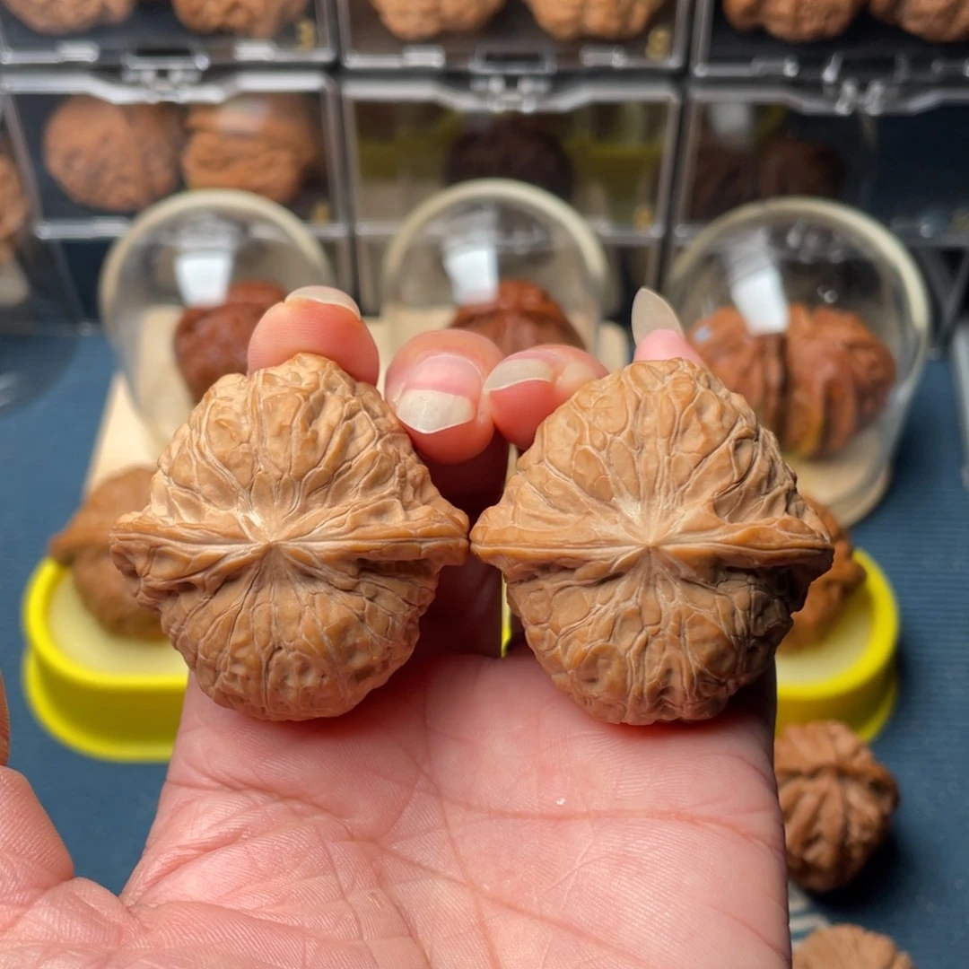把件文玩核桃43南瓜墩