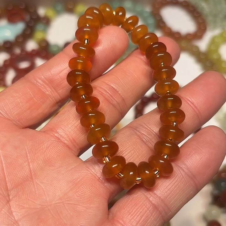 蛇纹石玉未镶嵌手串