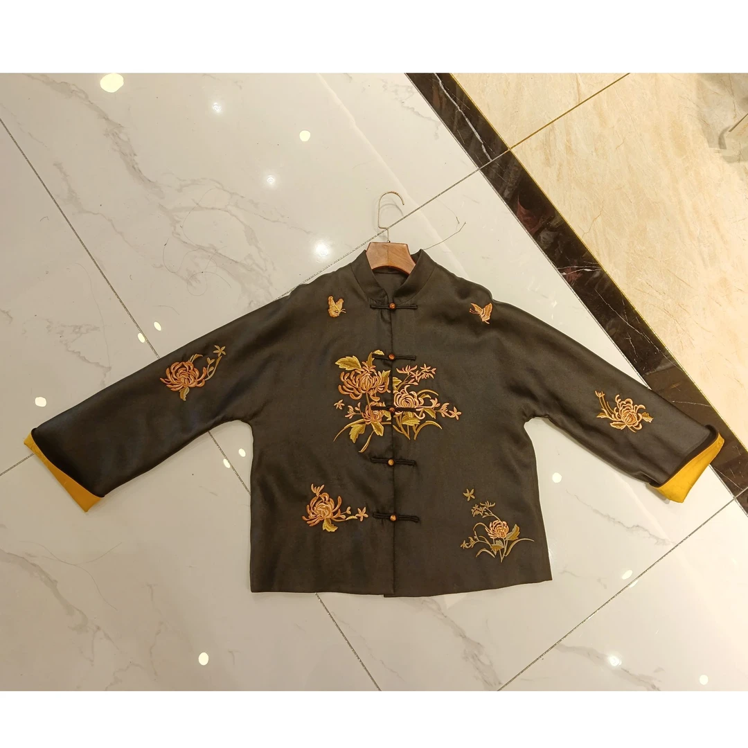 佳 新中式 风 99105 香云纱长袖