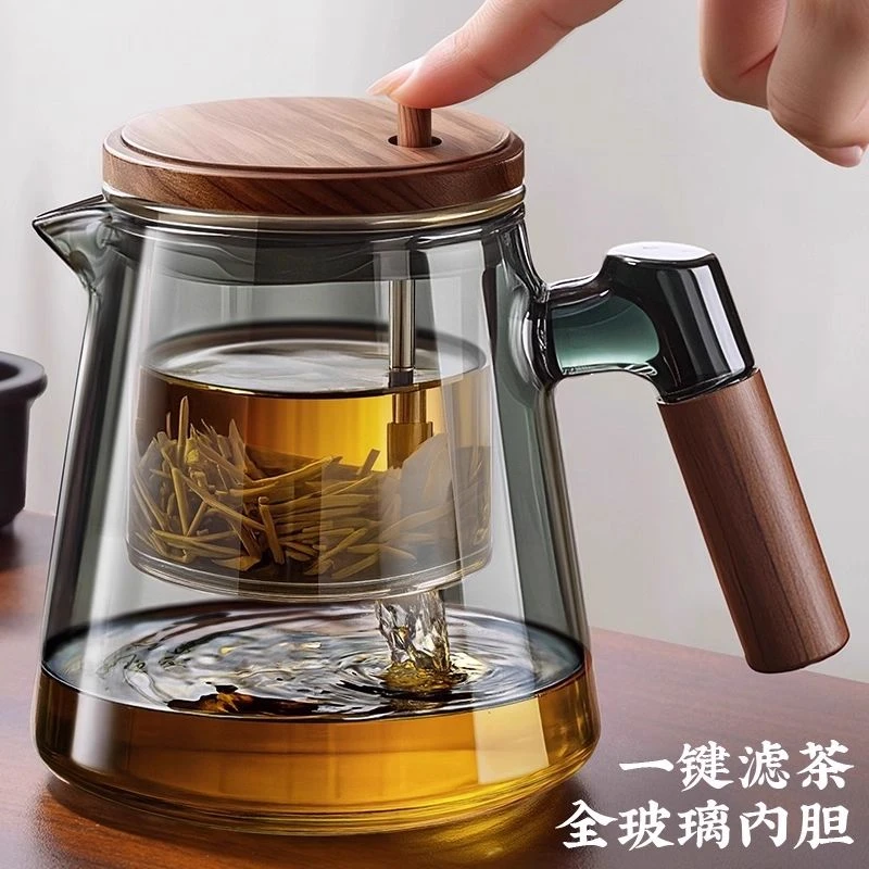 茶壶泡茶专用飘逸杯茶水分离杯爆款2025新款飘逸壶泡茶壶茶道茶具