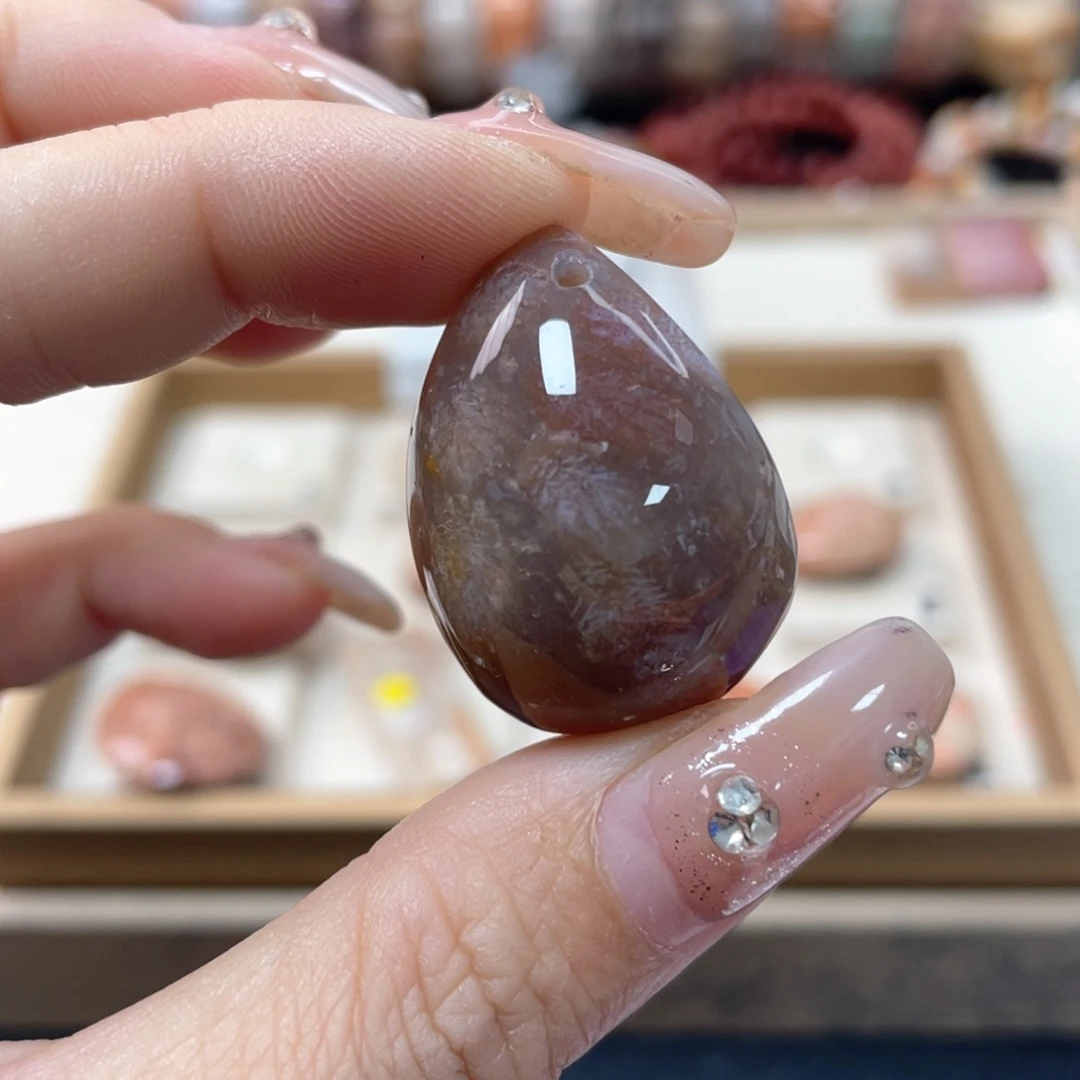 硅化珊瑚（珊瑚玉）手链未镶嵌堃688