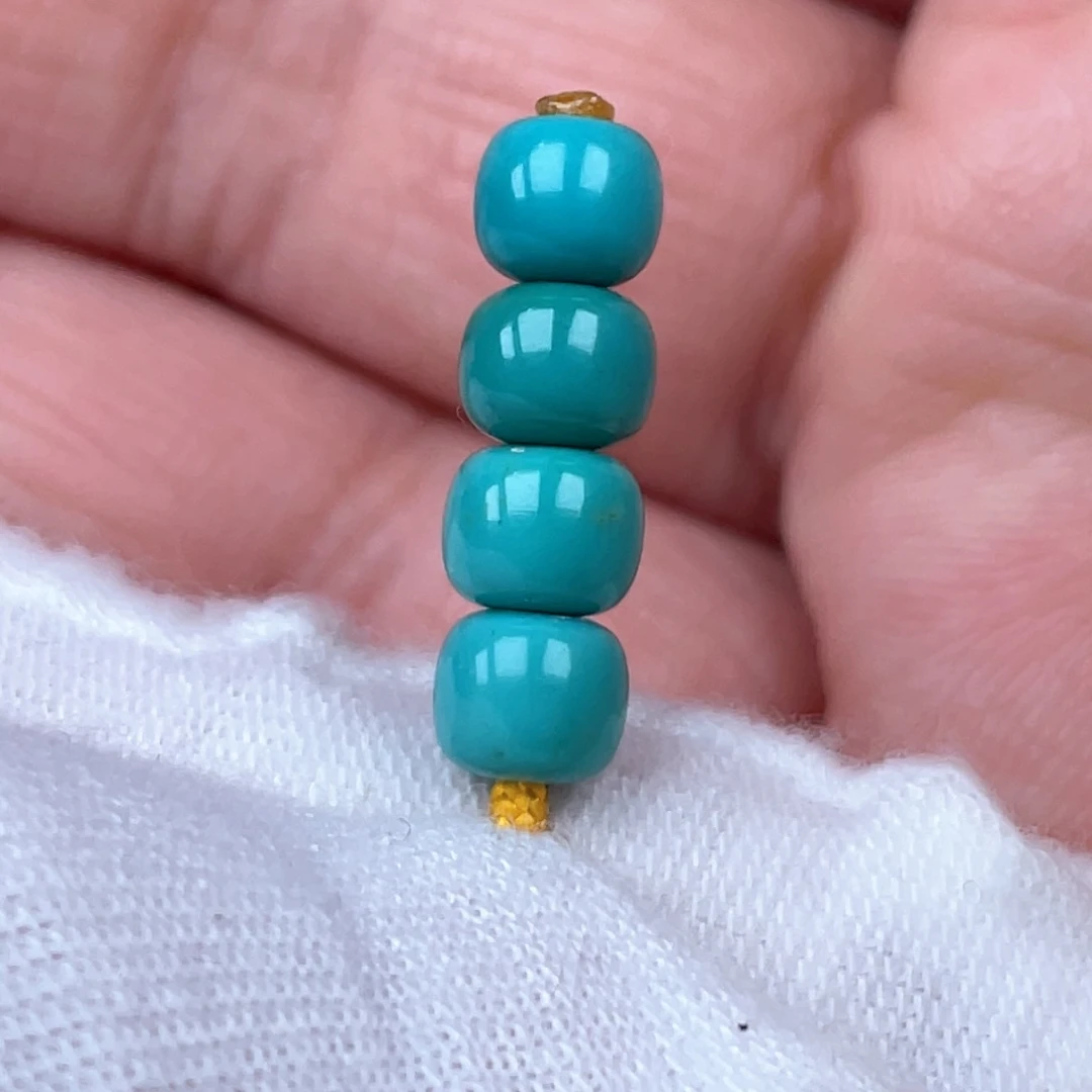 绿松石未镶嵌颈饰5.4mm