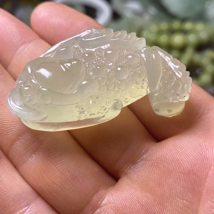 岫玉天然岫玉颈饰未镶嵌