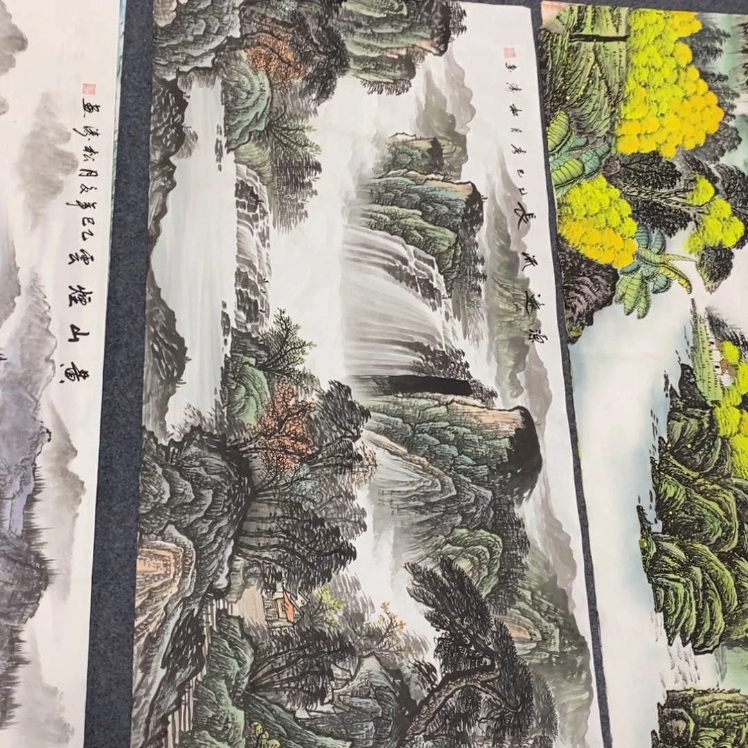 国画7**0尺寸140✖️70四尺精品手绘画