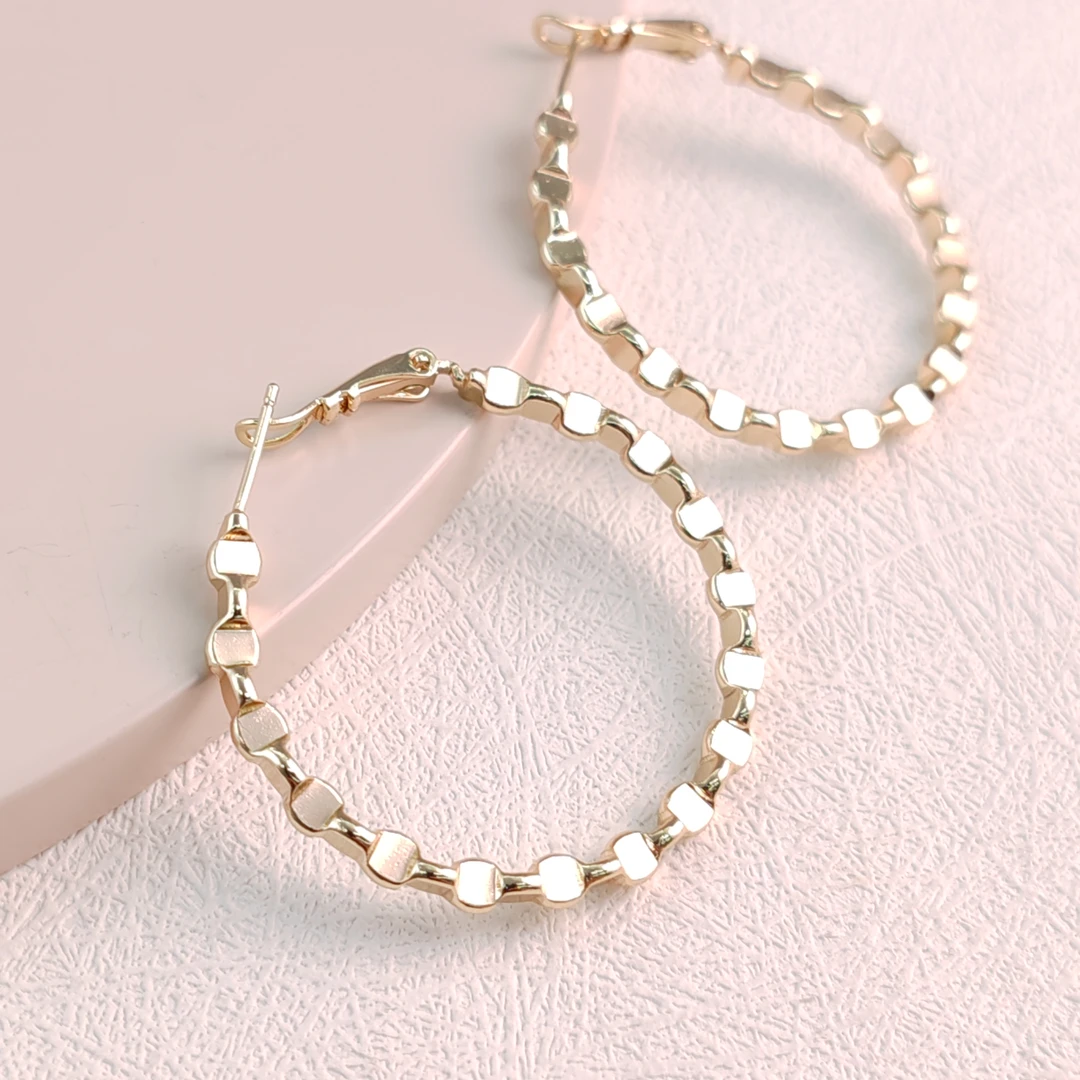 XUPING/旭平首饰 合金耳饰 新年时尚气质百搭耳圈 GDM X000958805