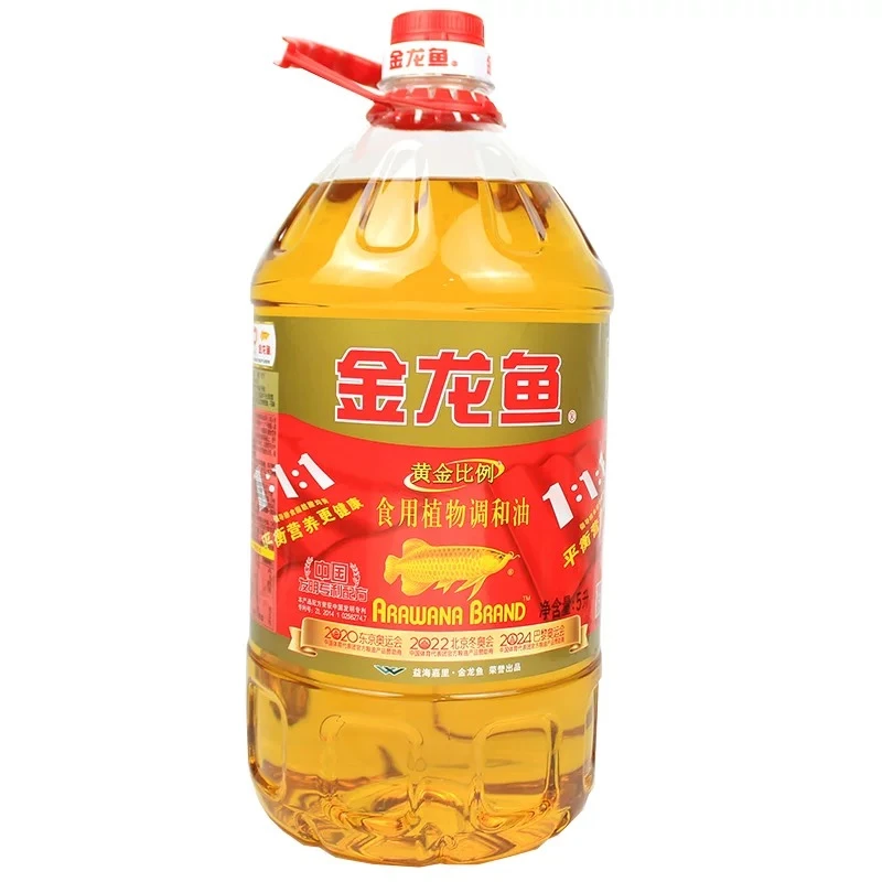 【夏青货到家】金龙鱼1:1调和油5L