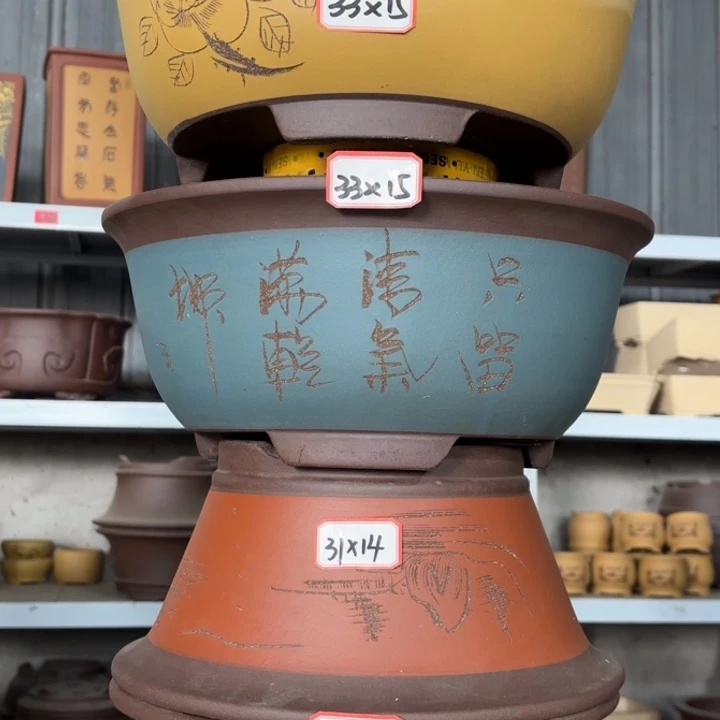 花盆紫砂100-4。