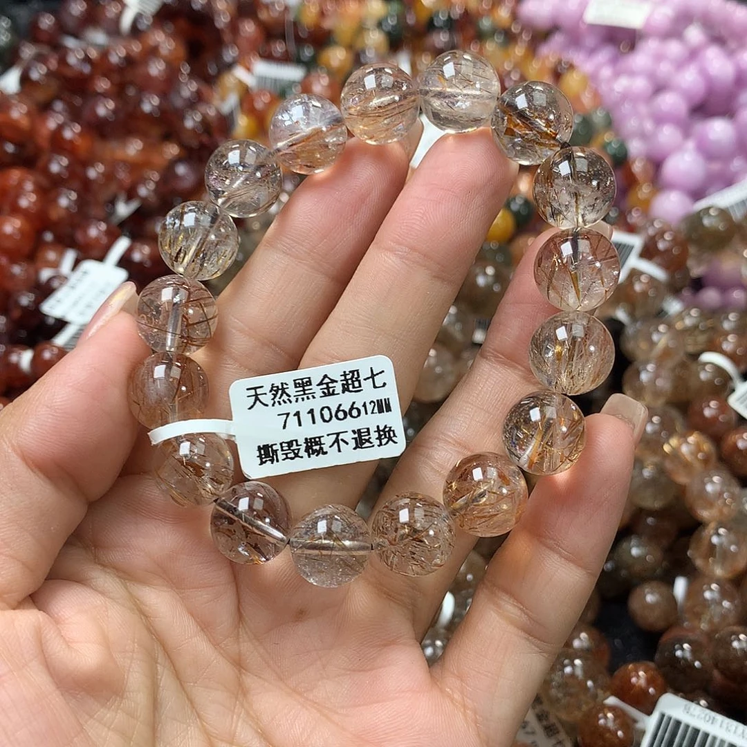 水晶手链未镶嵌，