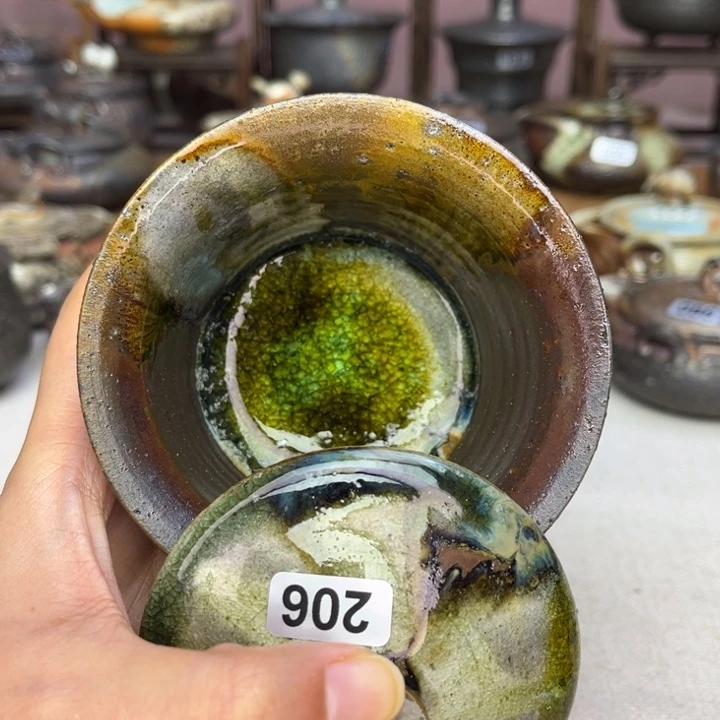 壶裸柴烧陶瓷茶具