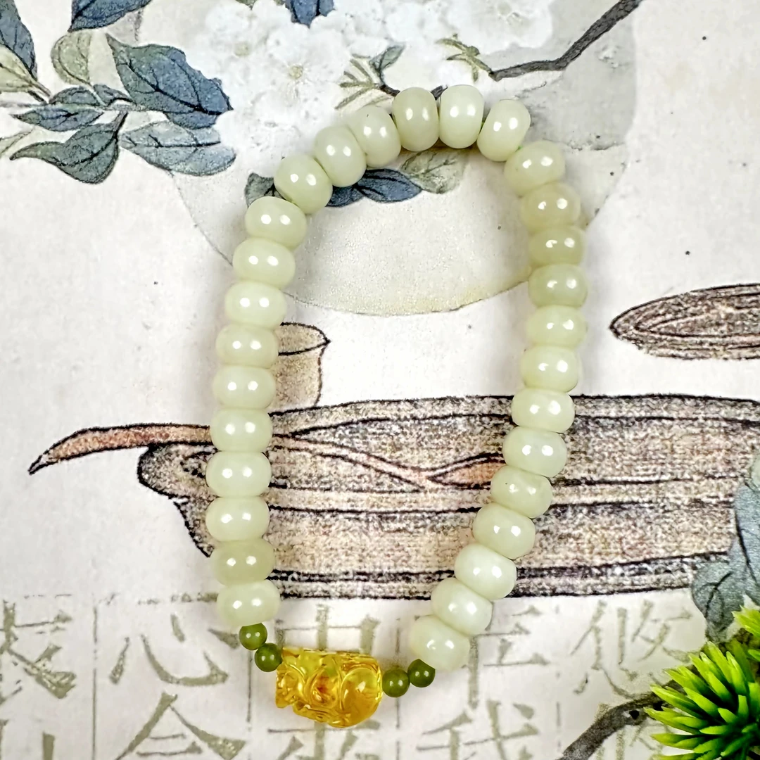 H29和田玉手链气质国风时尚新中式轻奢百搭