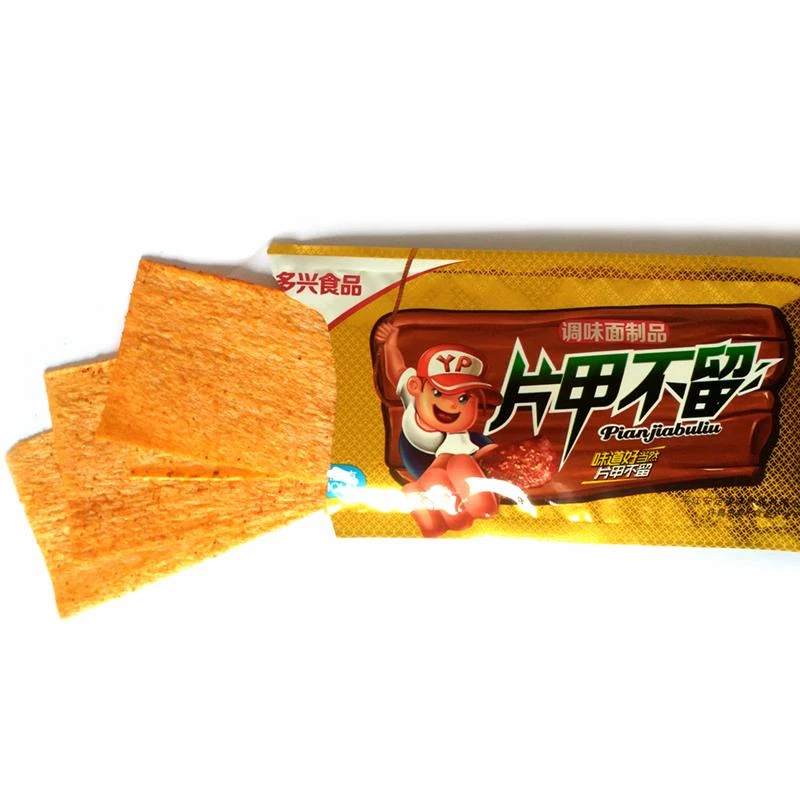多兴片甲不留辣条干辣片麻辣味后童年怀旧大辣片儿时零食小吃