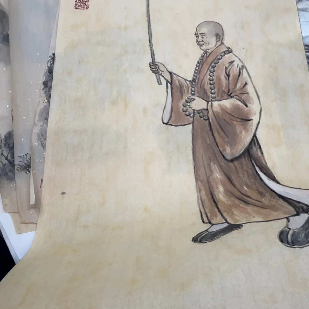 睿***了国画绘画作品多次参加9张