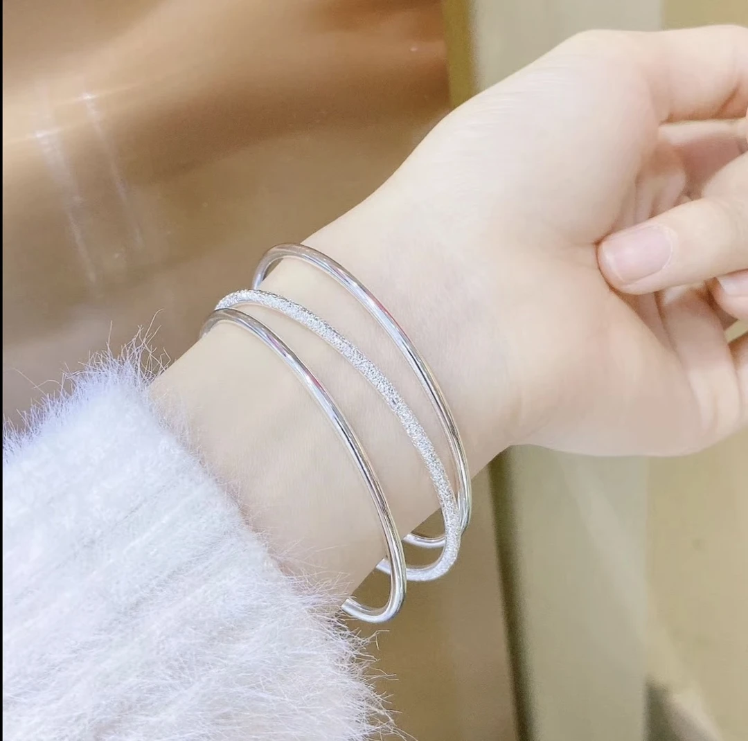 YZ006 三生三世手环 银色精品手镯 无礼盒