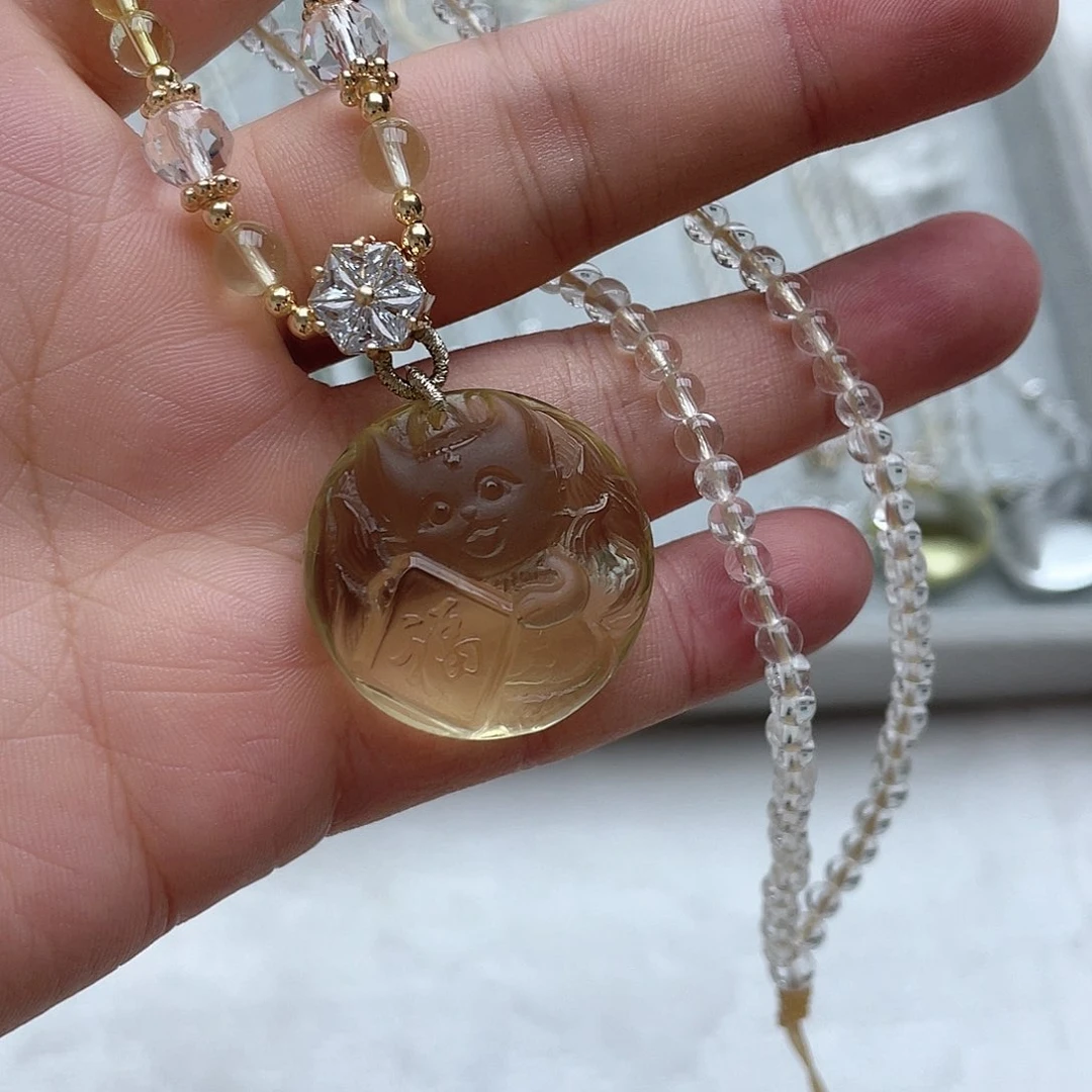 未镶嵌吊坠(不含链)水晶