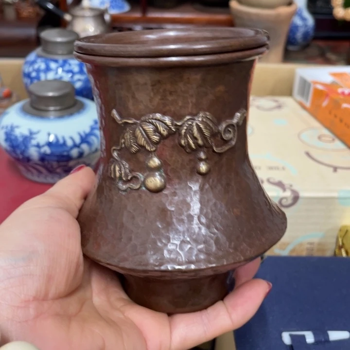 铜中古艺术品摆件