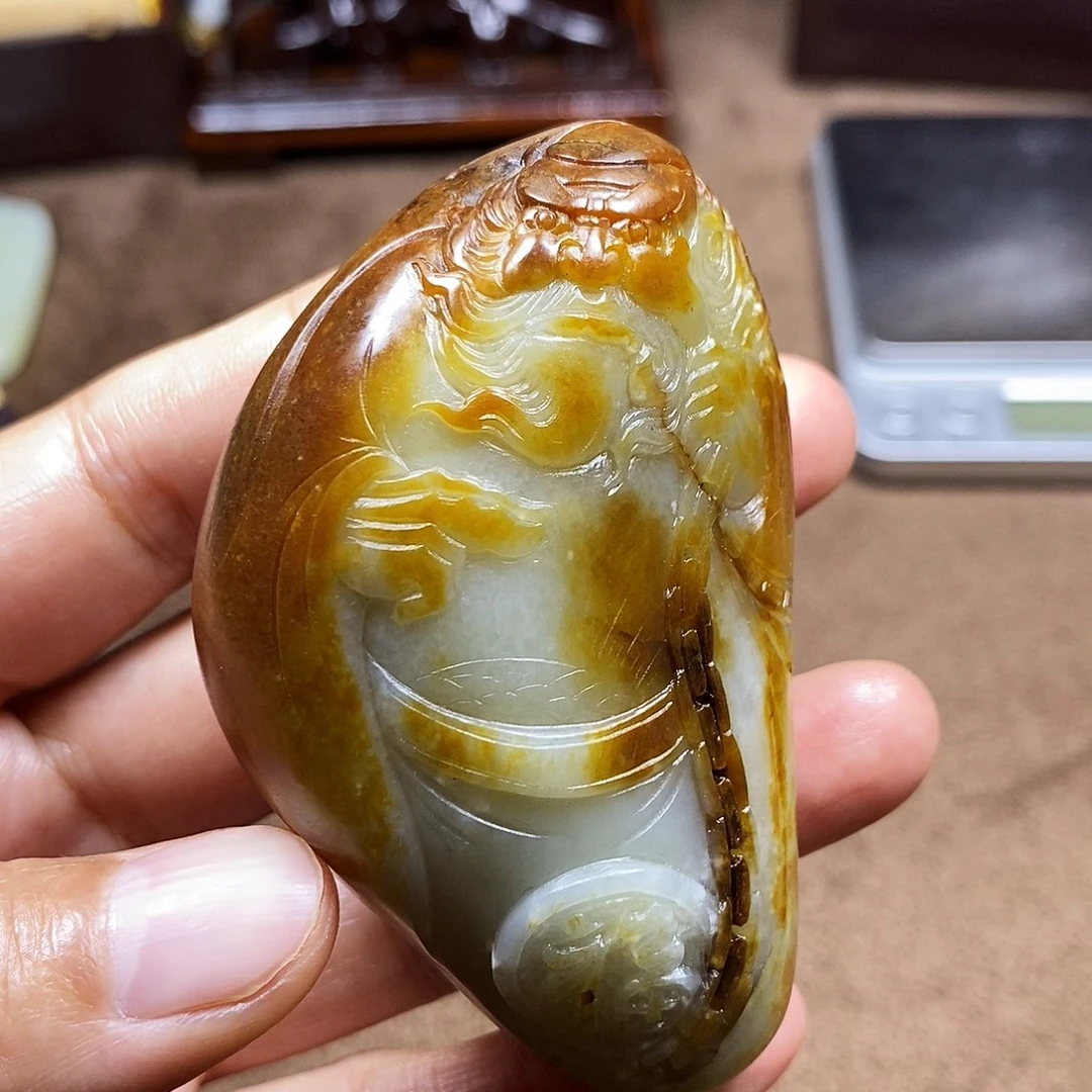 和田玉（子料）未镶嵌把件