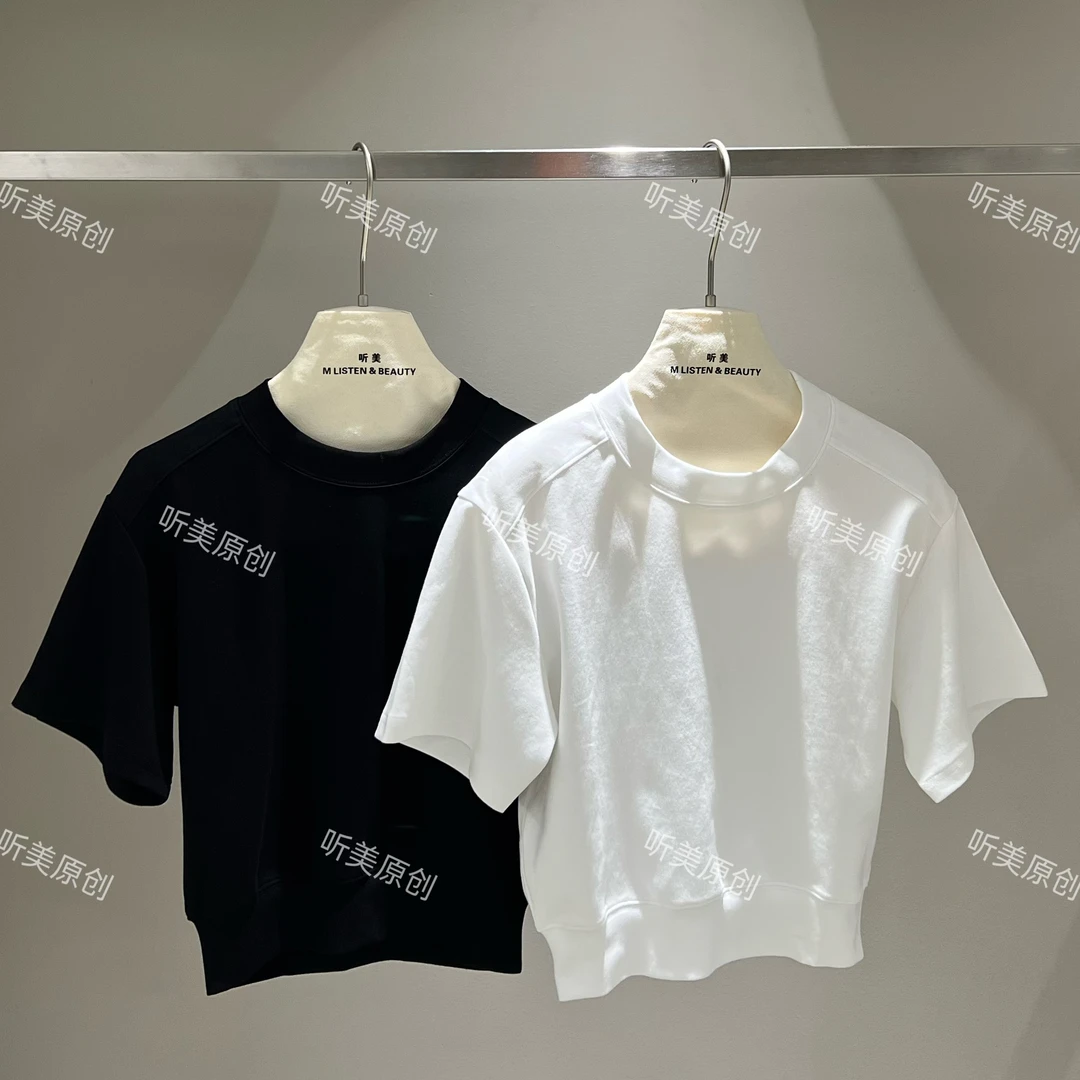 【媚儿推荐】设计感露背短袖