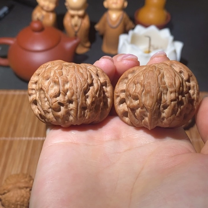 文玩核桃吊坠42.5全品磨盘