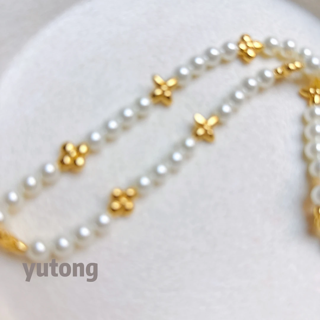 铜合金仿珍珠项链 【雨桐轻奢饰品】设计款项链YT03456