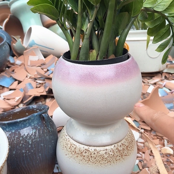 微瑕花盆哈哈啦啦