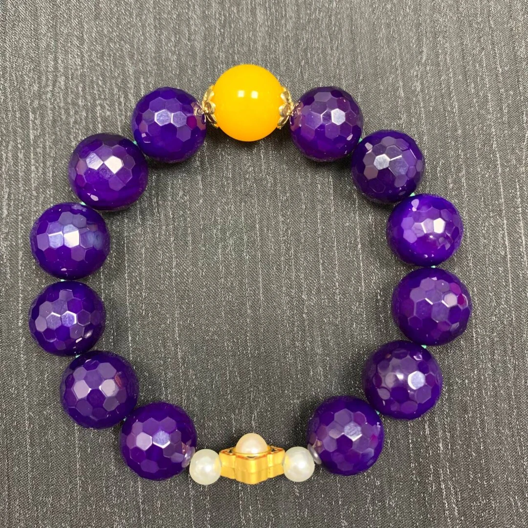 【小天总】TC42034 天承妮佳 紫杉醇DIY手串 多样性发其一