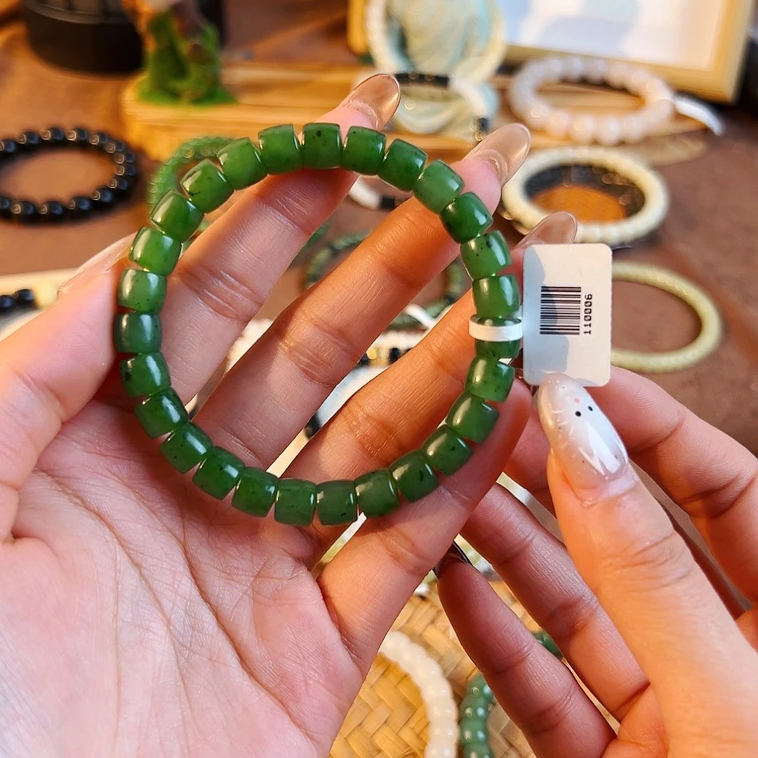 和田玉未镶嵌手串