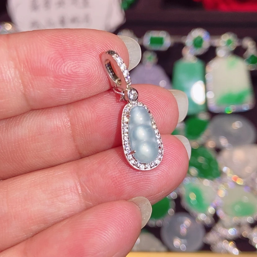 【闪购商品】颈饰未镶嵌翡翠天然翡翠
