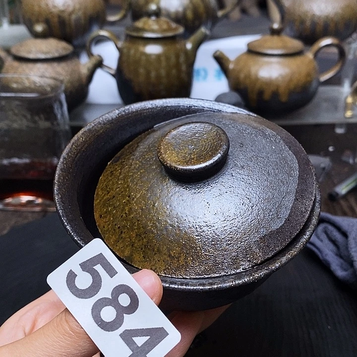 杯泥舍柴烧精品茶器