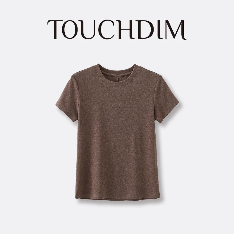 【裸感T】莱赛尔短袖2025年新款面膜T恤老钱新款时尚洋气百搭女装