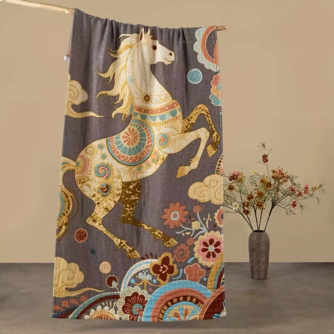 【战马】浴巾 80*160