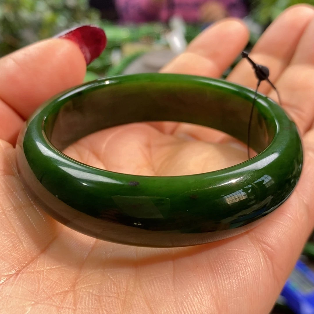 和田玉（碧玉）手镯未镶嵌
