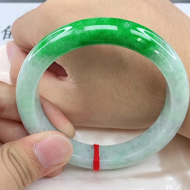 未镶嵌手镯翡翠圈63。0B024