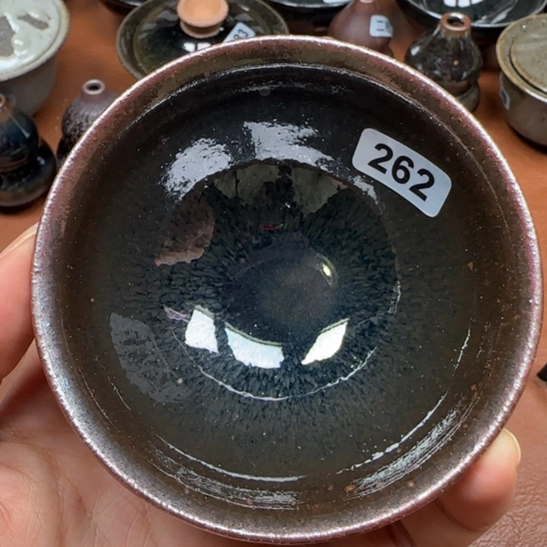 茶盏龙窑柴烧原矿原釉（微瑕）262