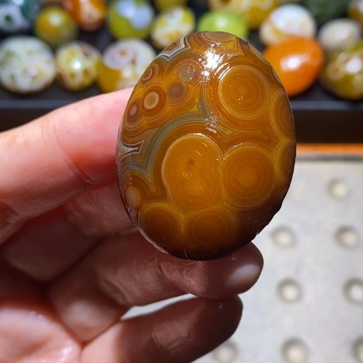 未镶嵌玛瑙/玉髓珠宝半成品162