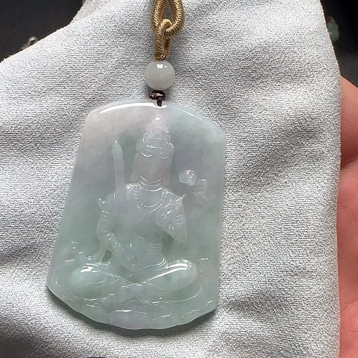查***龙翡翠未镶嵌颈饰天然缅甸翡翠A货