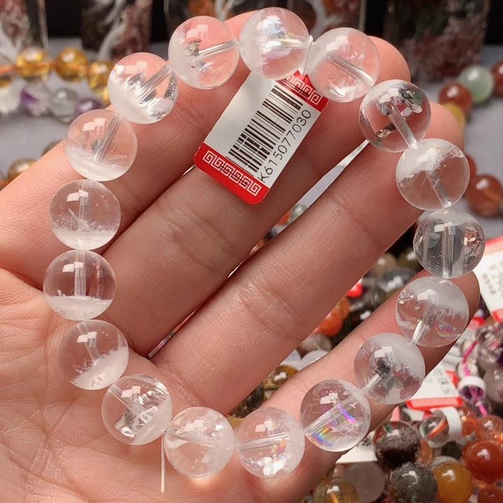 水晶手串未镶嵌天然