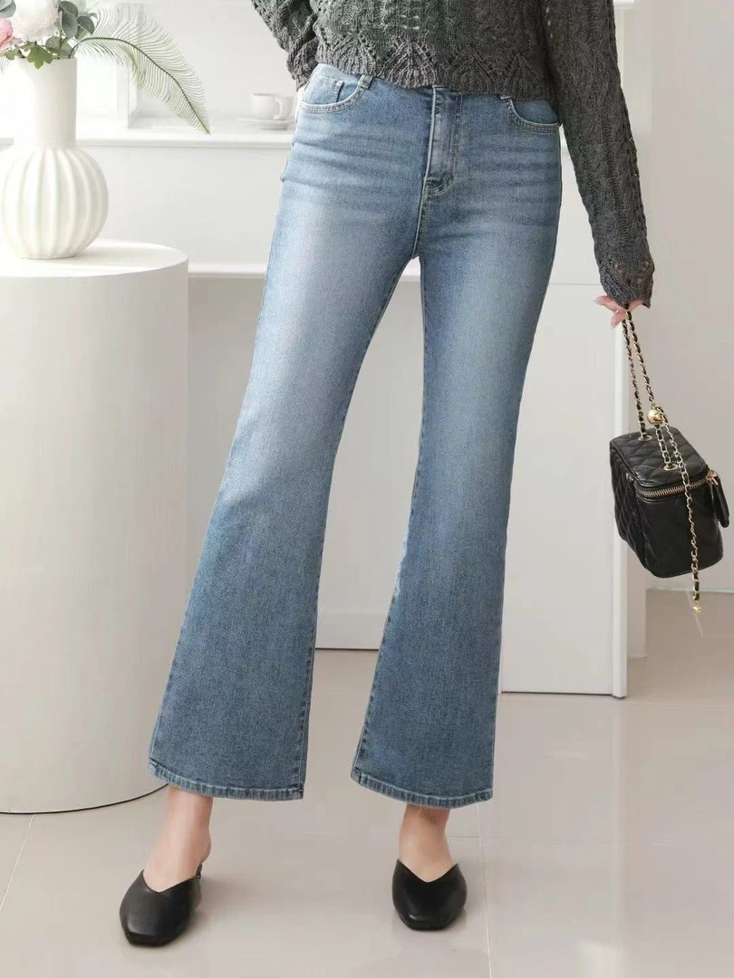 牛仔裤 气质 时尚 休闲