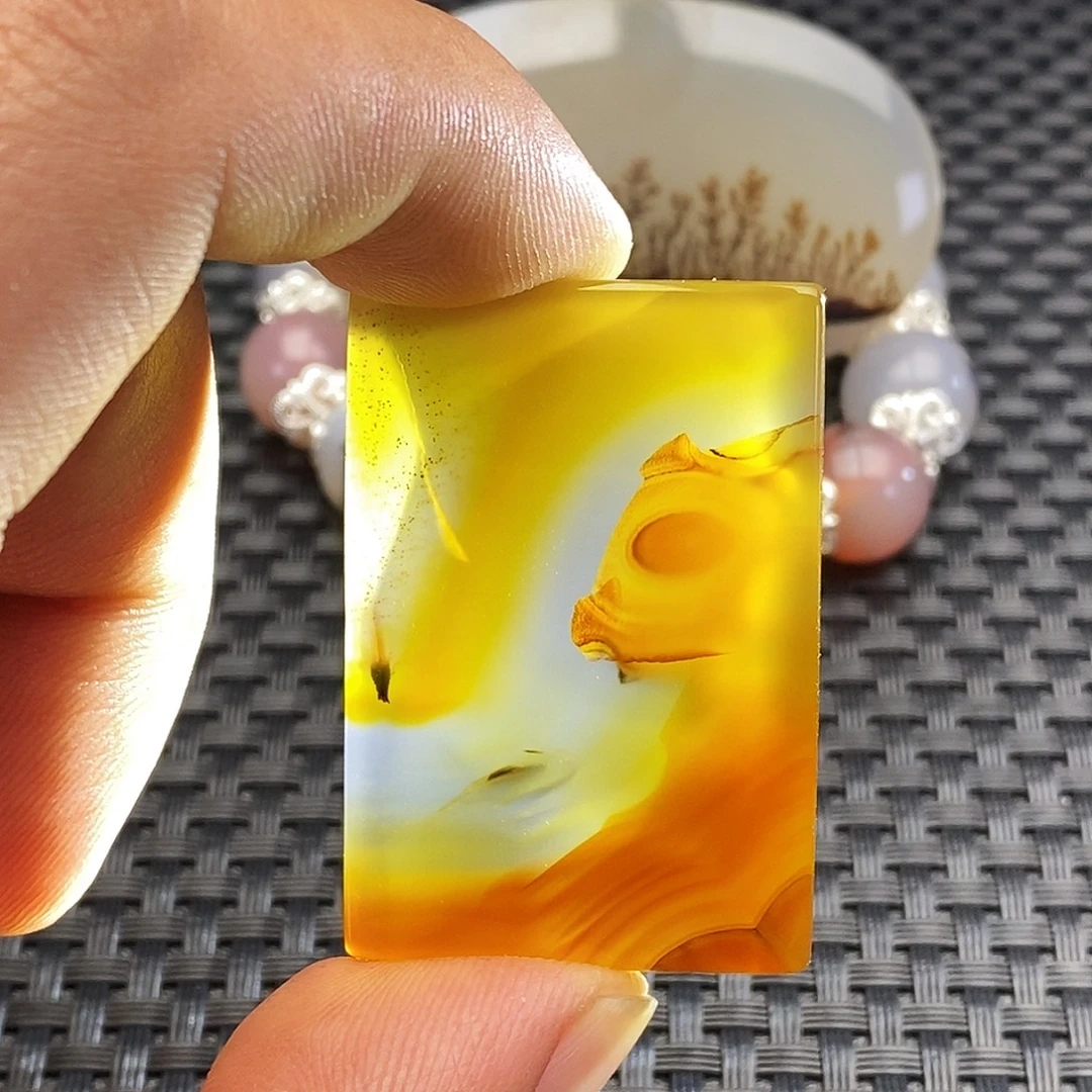 玛瑙/玉髓未镶嵌吊坠(不含链)31