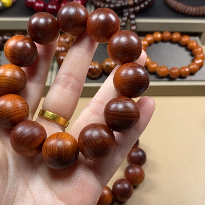 柏木手串/手链2.0黑油崖柏手串佛珠