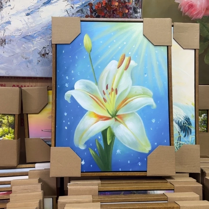 油画油画作品展和