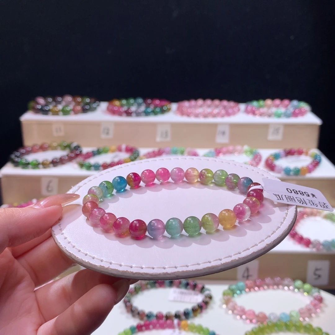 未镶嵌手链碧玺碧玺