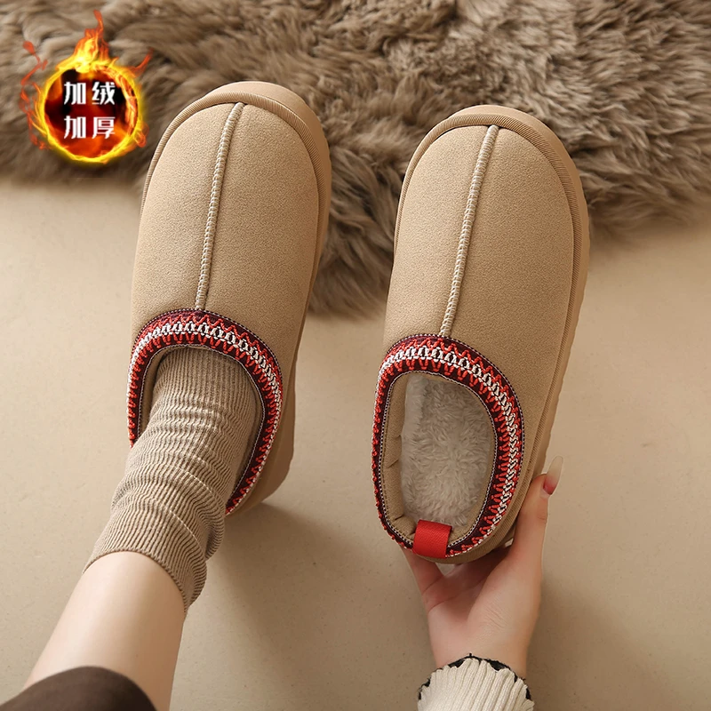 秋冬加绒休闲女鞋学生棉鞋雪地鞋S1661-2