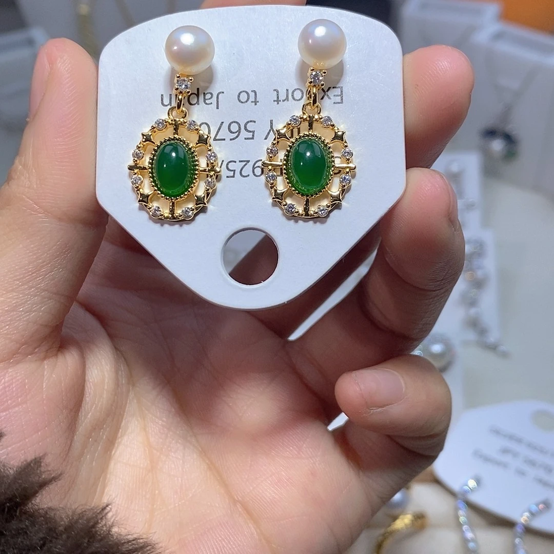 耳饰淡水珍珠未镶嵌