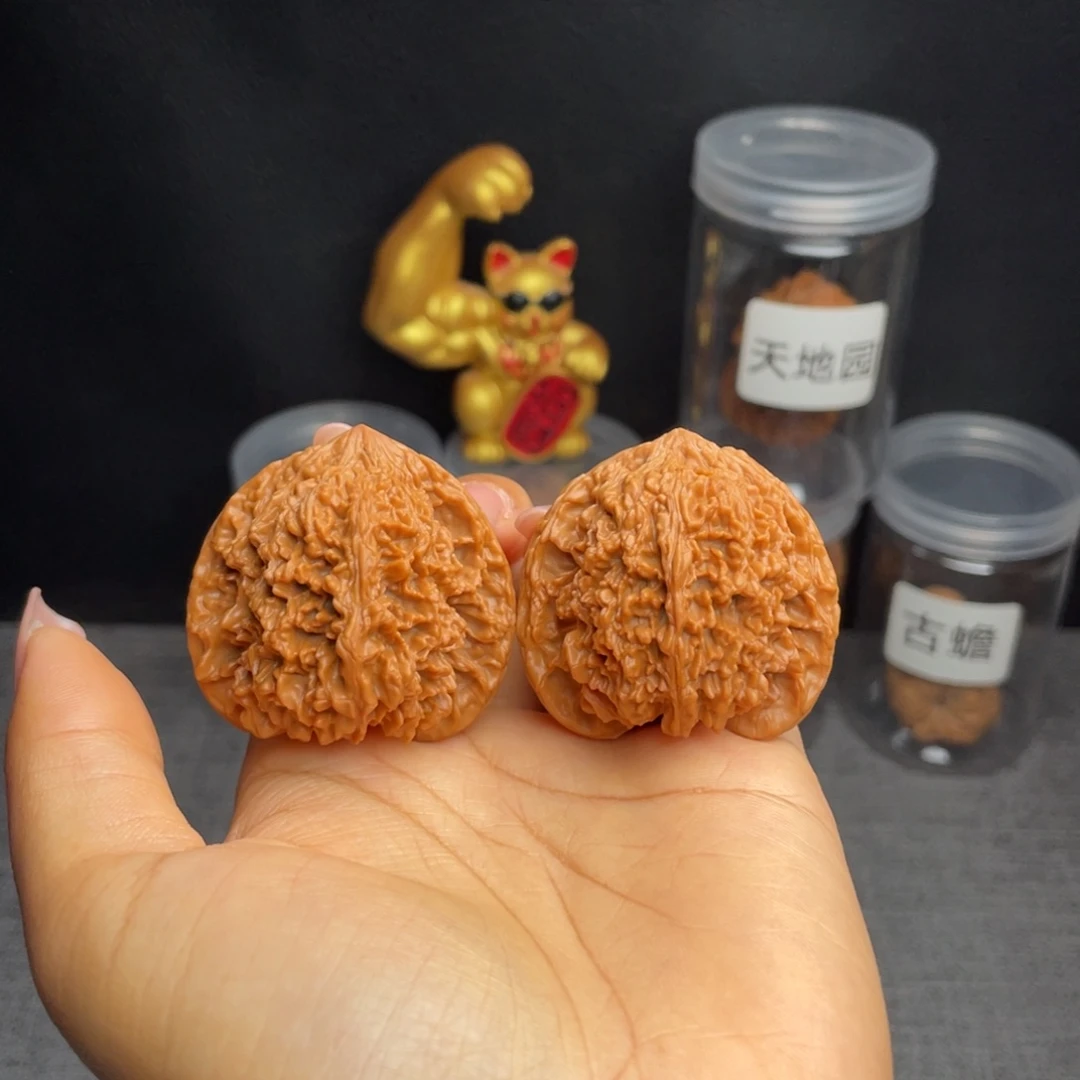 文玩核桃把件老树星星