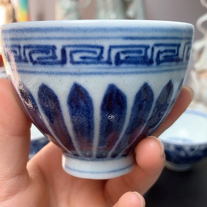 旧藏青花茶盏全品