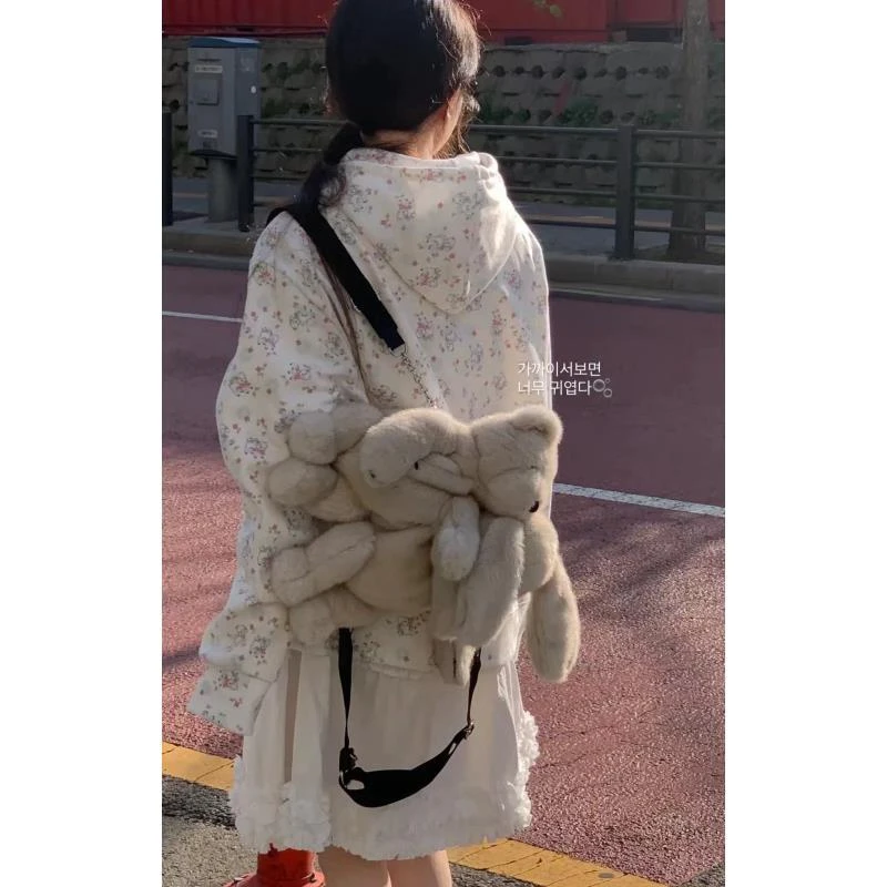 小慧  减龄童趣小羊印花拉链长袖外套KC59