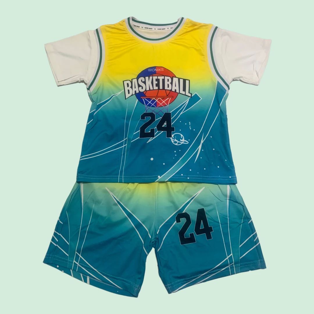 2025夏儿童篮球速干衣少儿运动套装